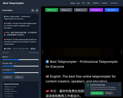 Best Teleprompter