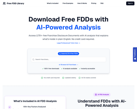 FDD Risk Analyzer
