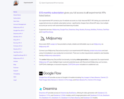Midjourney API