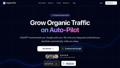 Organic Pilot