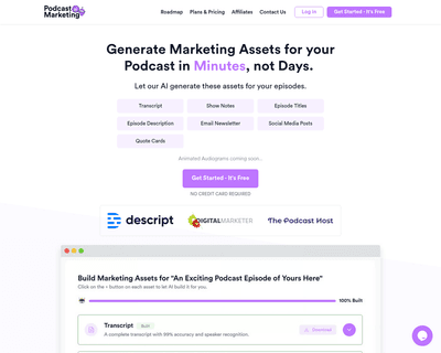 Podcast Marketing AI