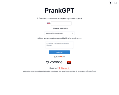 PrankGPT