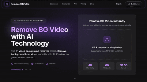 remove bg video