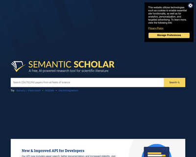 Semantic Scholar